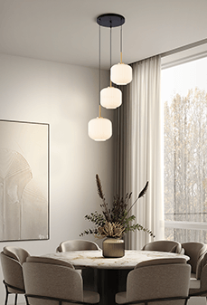 Iluminación por Espacios: Comedor